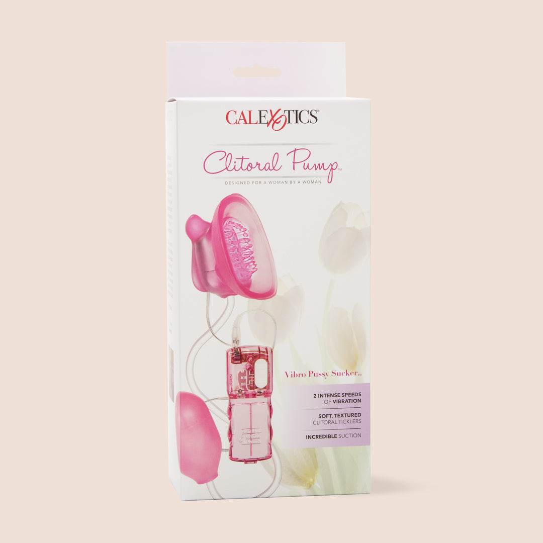 CalExotics Intimate Pump™ Vibro P—ssy Sucker™ | clitoral pump