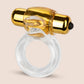 CalExotics Pure Gold Double Trouble Enhancer™ | vibrating penis ring