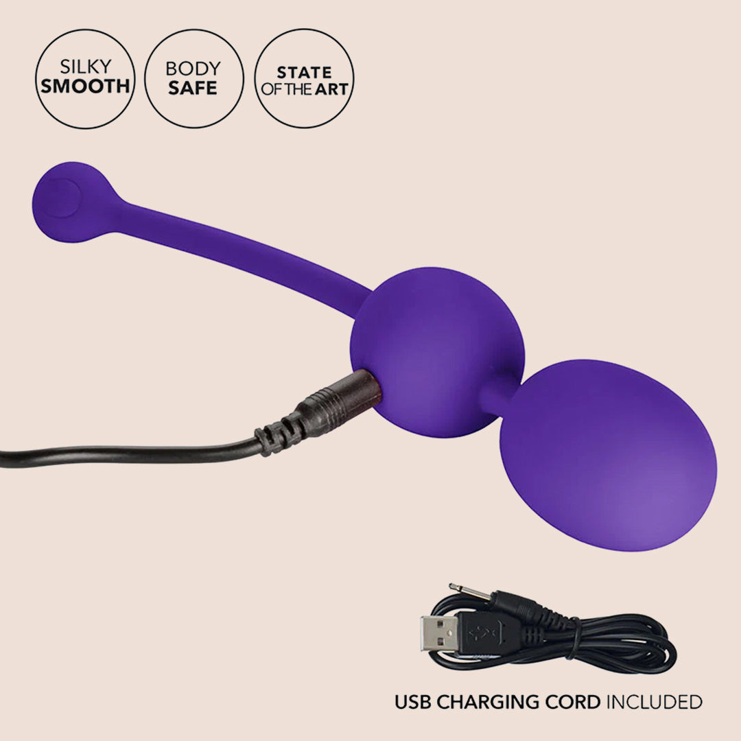 CalExotics Rechargeable Dual Kegel | vibrating silicone