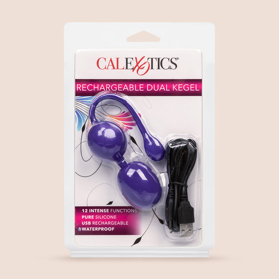 CalExotics Rechargeable Dual Kegel | vibrating silicone