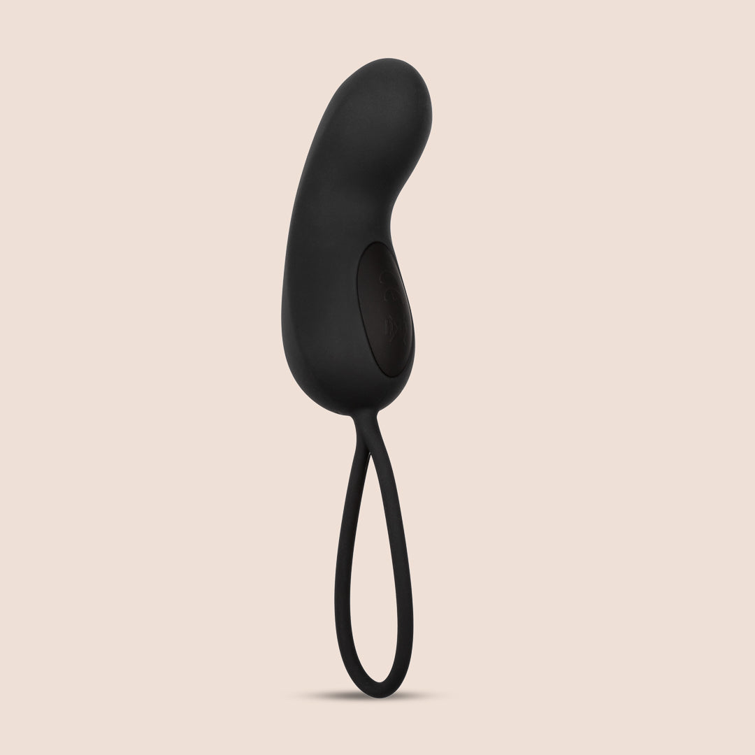 CalExotics Silicone Remote Rechargeable Curve | silicone curved panty vibe with remote