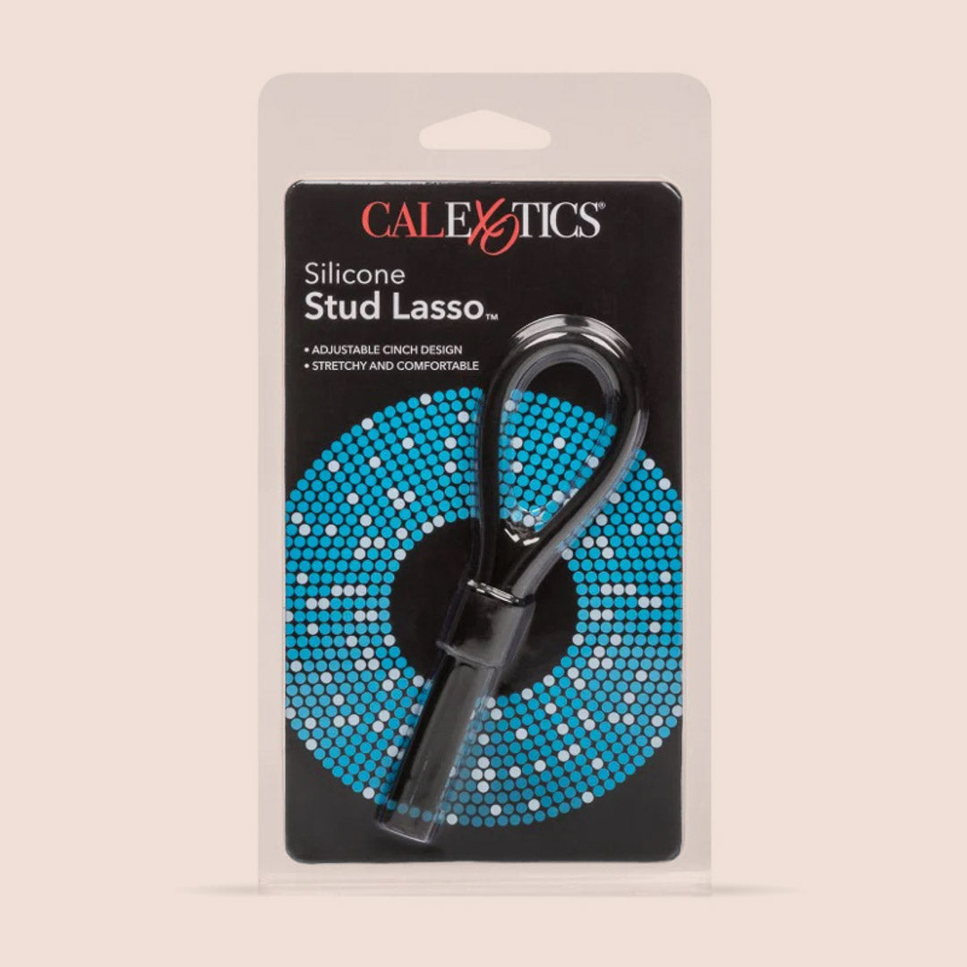 CalExotics Silicone Stud Lasso™ | adjustable penis ring