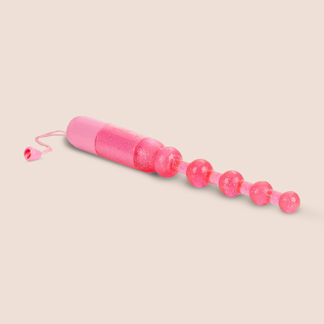 CalExotics Waterproof Vibrating Pleasure Beads | vibrating