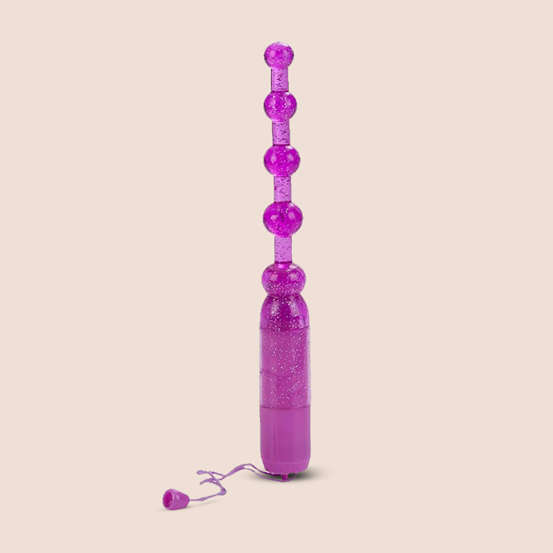 CalExotics Waterproof Vibrating Pleasure Beads | vibrating