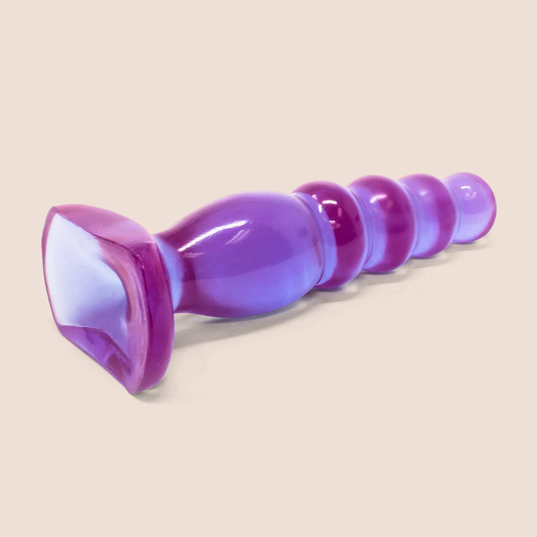 Crystal Jellies® 5" Anal Delight | beaded plug