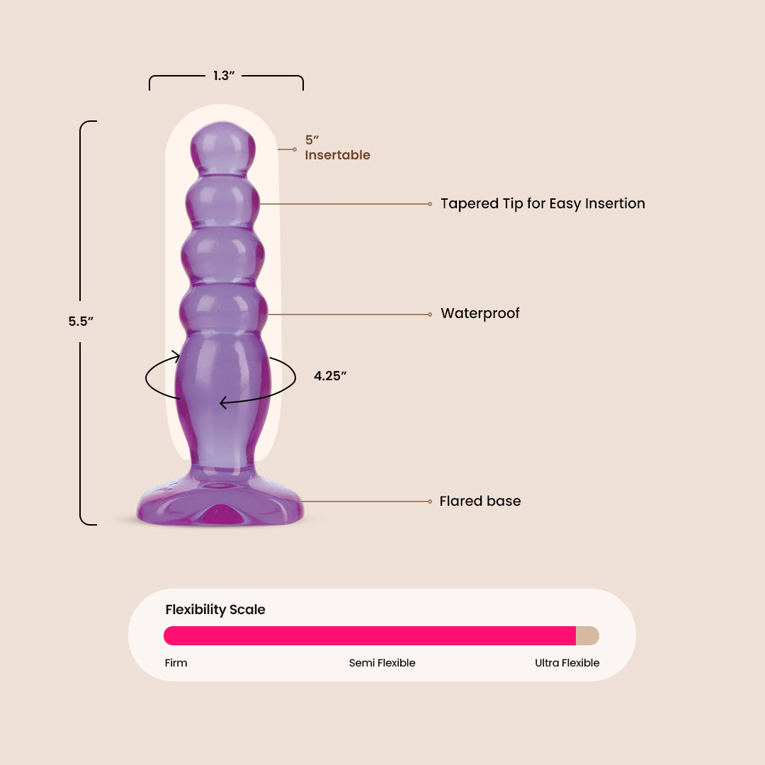 Crystal Jellies® Anal Delight Trainer Kit | plug set