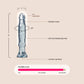 Crystal Jellies® 5.5" Anal Starter | soft flexible dildo