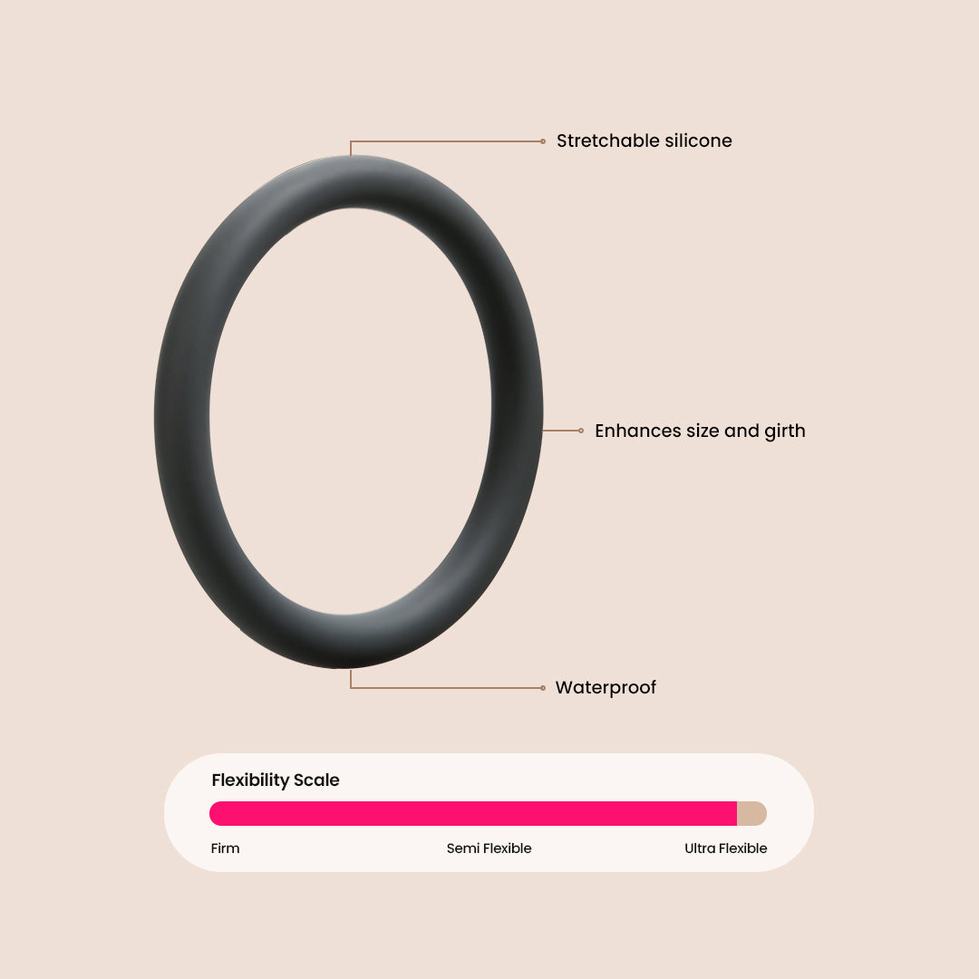 OptiMALE™ 3 C-Ring Set Thin | silicone penis rings