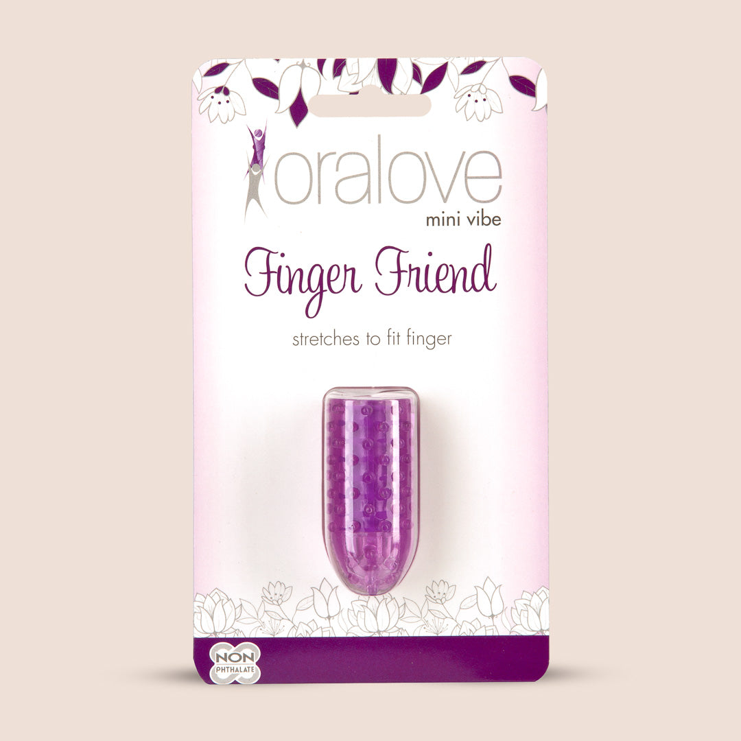 Oralove Finger Friend | single-use fingertip vibrator