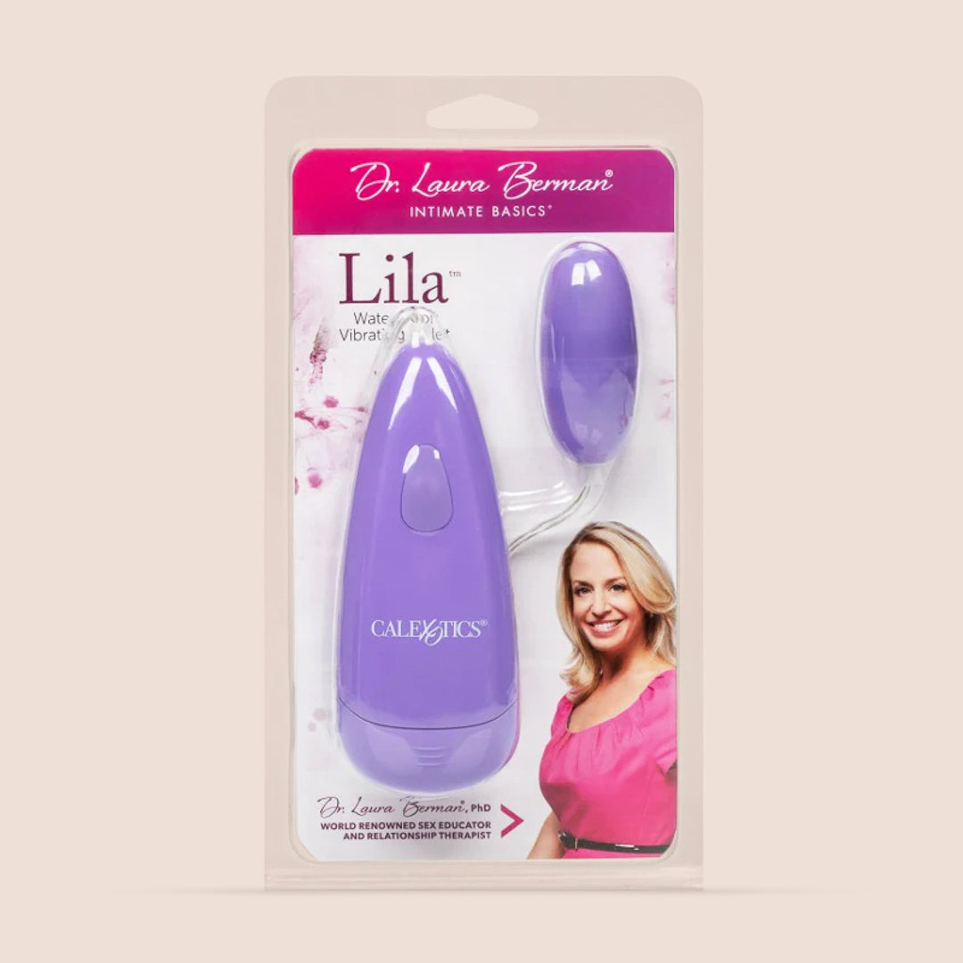 Dr. Laura Berman® Lila™ Vibrating Bullet | abs rubber-coated vibe with remote