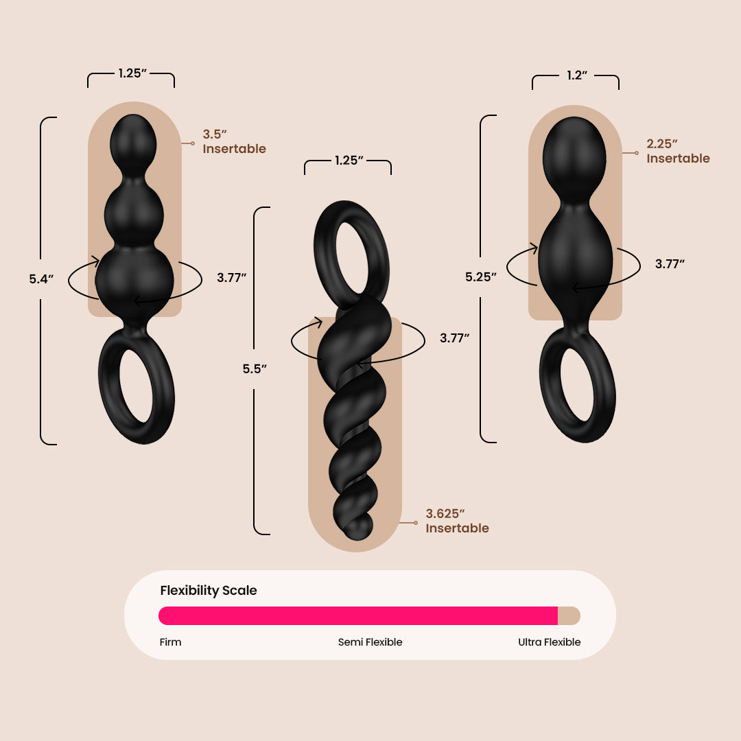 Satisfyer Booty Call | silicone bead set