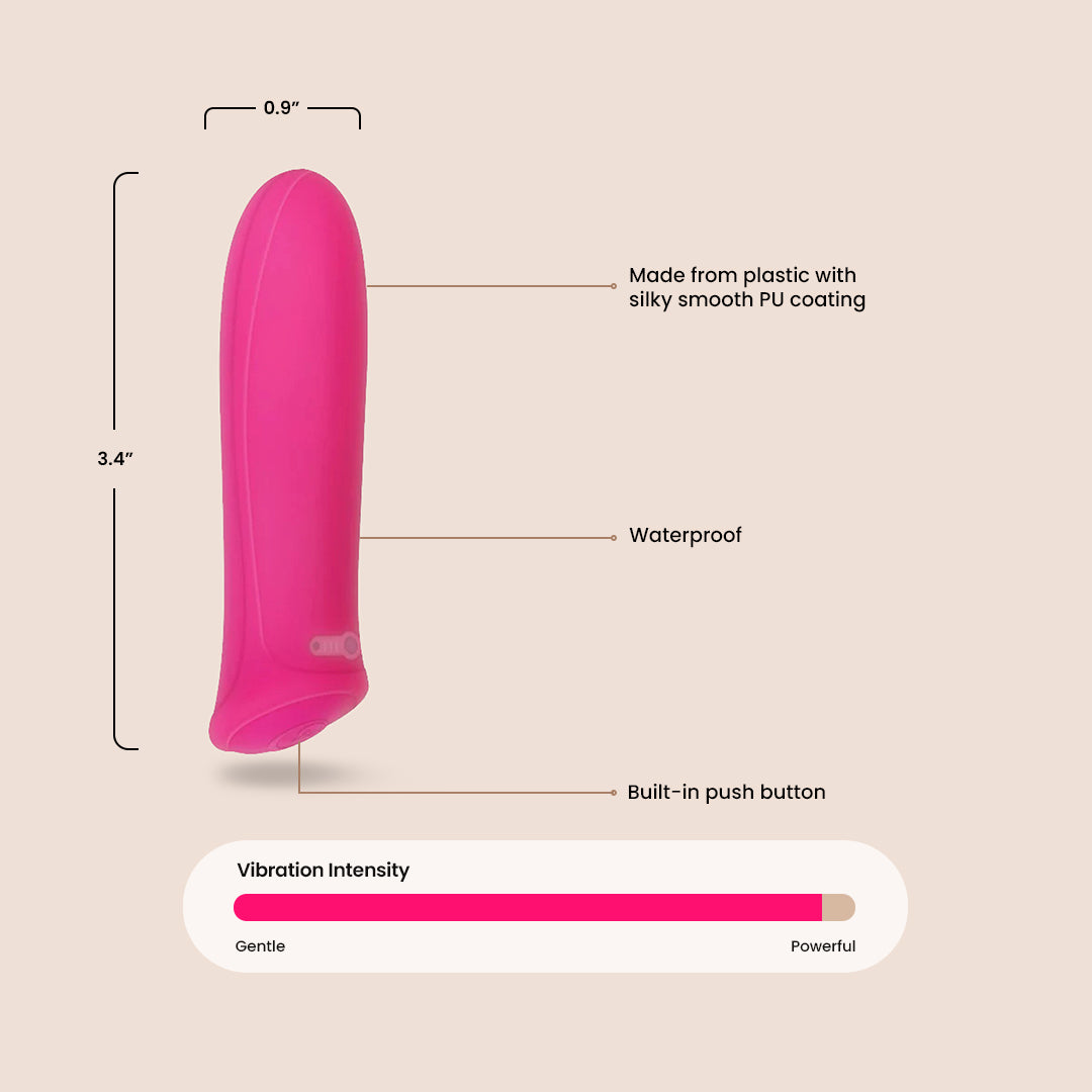 Evolved Pretty In Pink | rechargeable bullet