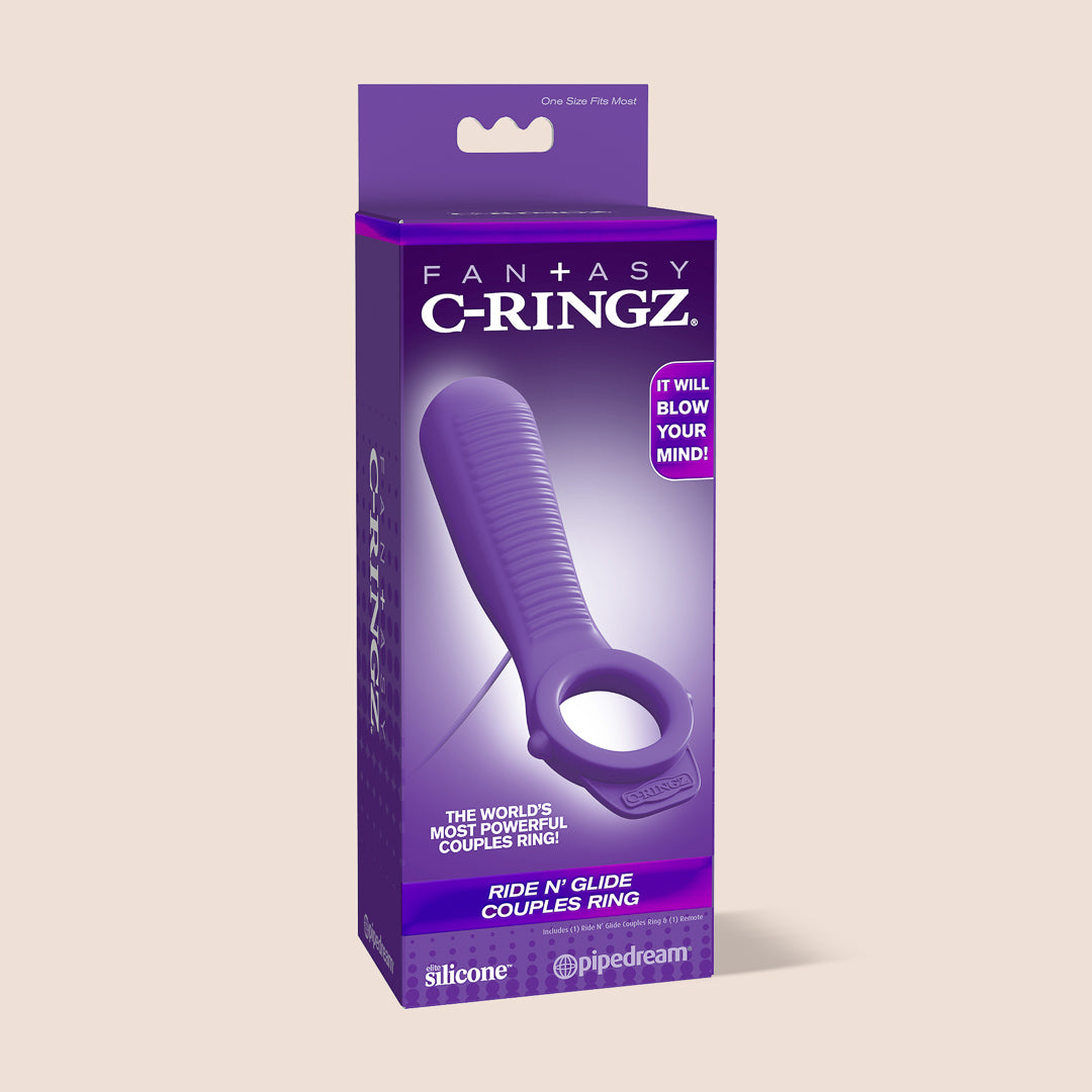 Fantasy C-Ringz Ride N' Glide Couples Ring | silicone vibrating