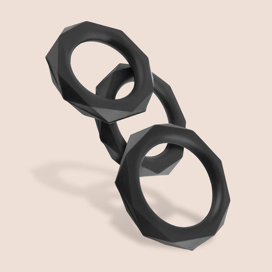 Fantasy C-Ringz Silicone Designer Stamina Set | silicone penis rings