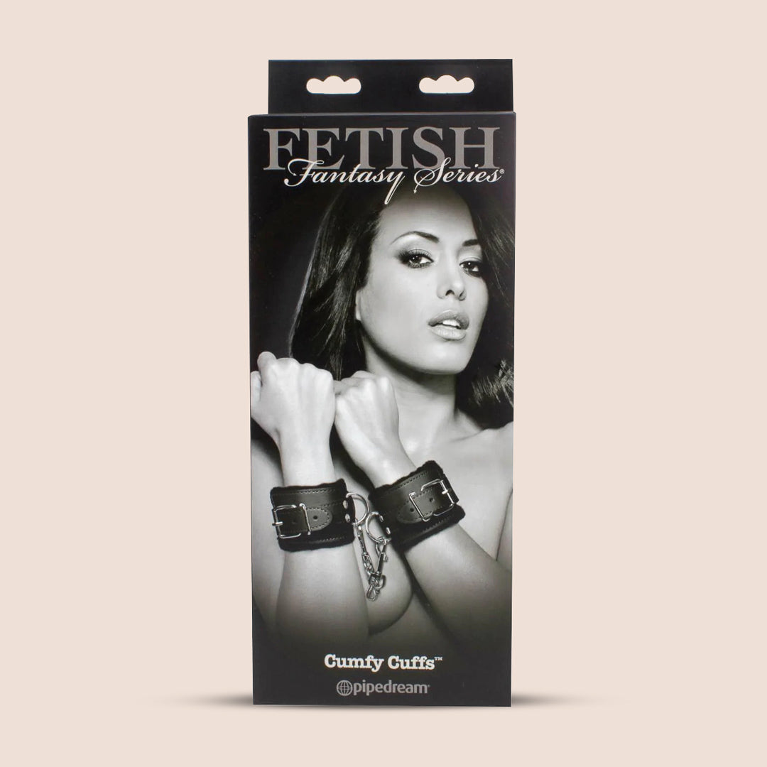 Fetish Fantasy Cumfy Cuffs | leatherette cuffs