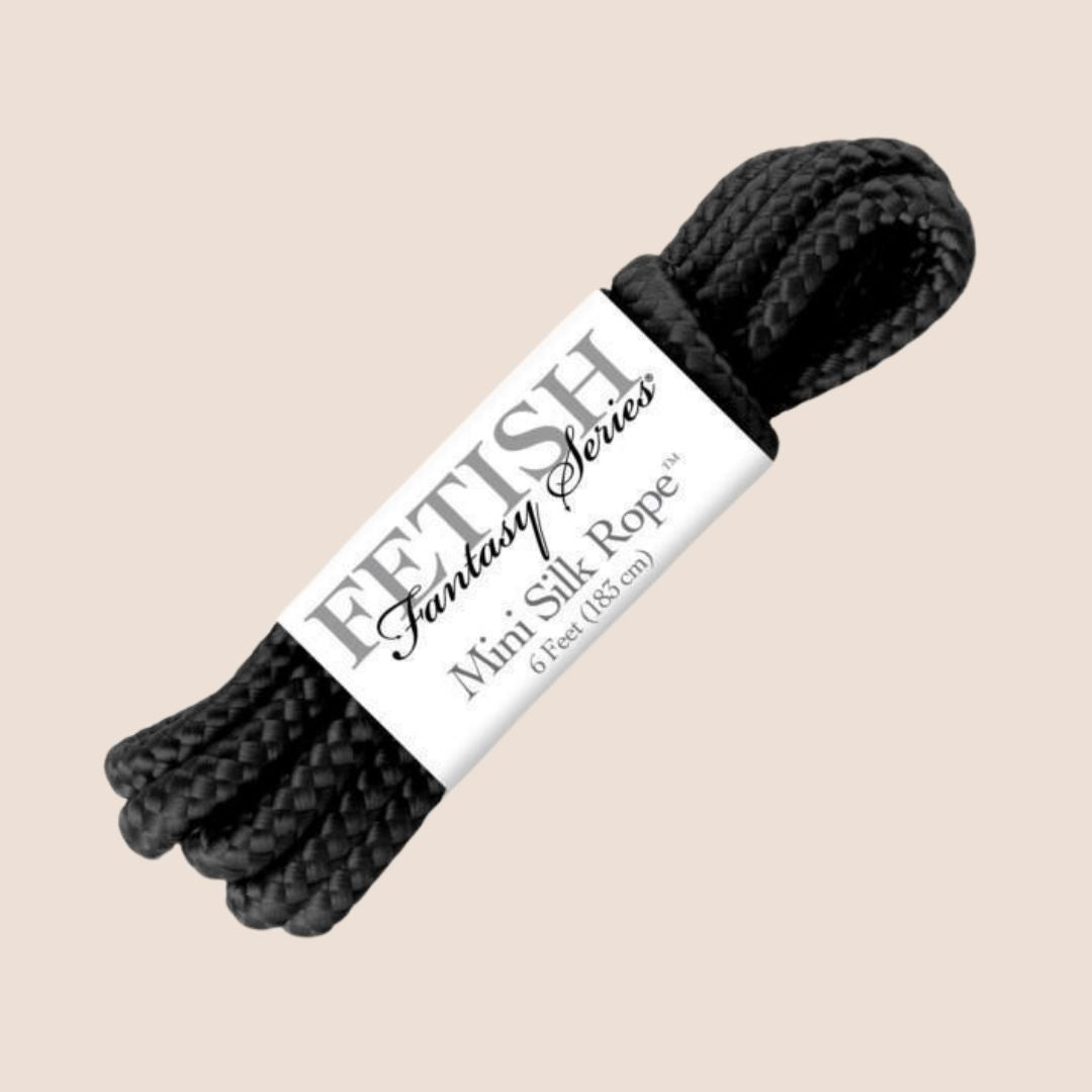 Fetish Fantasy Mini Silk Rope | beginner rope-style bondage play