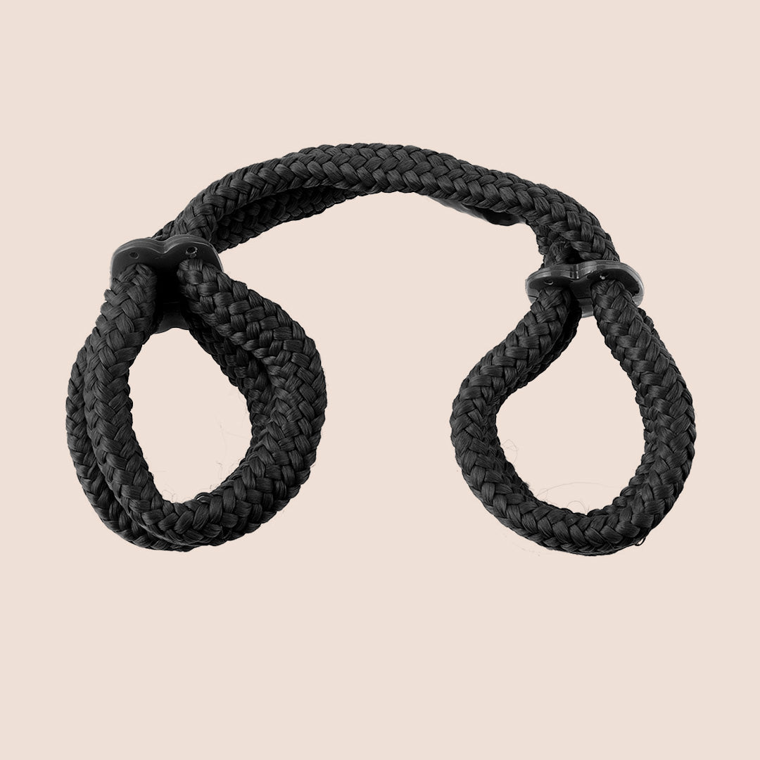 Fetish Fantasy Silk Rope Love Cuffs | beginner rope-style bondage play