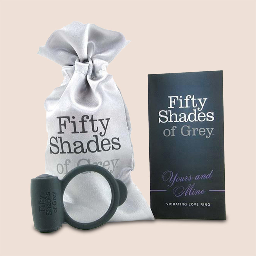 Fifty Shades of Grey Yours and Mine | vibrating silicone love ring