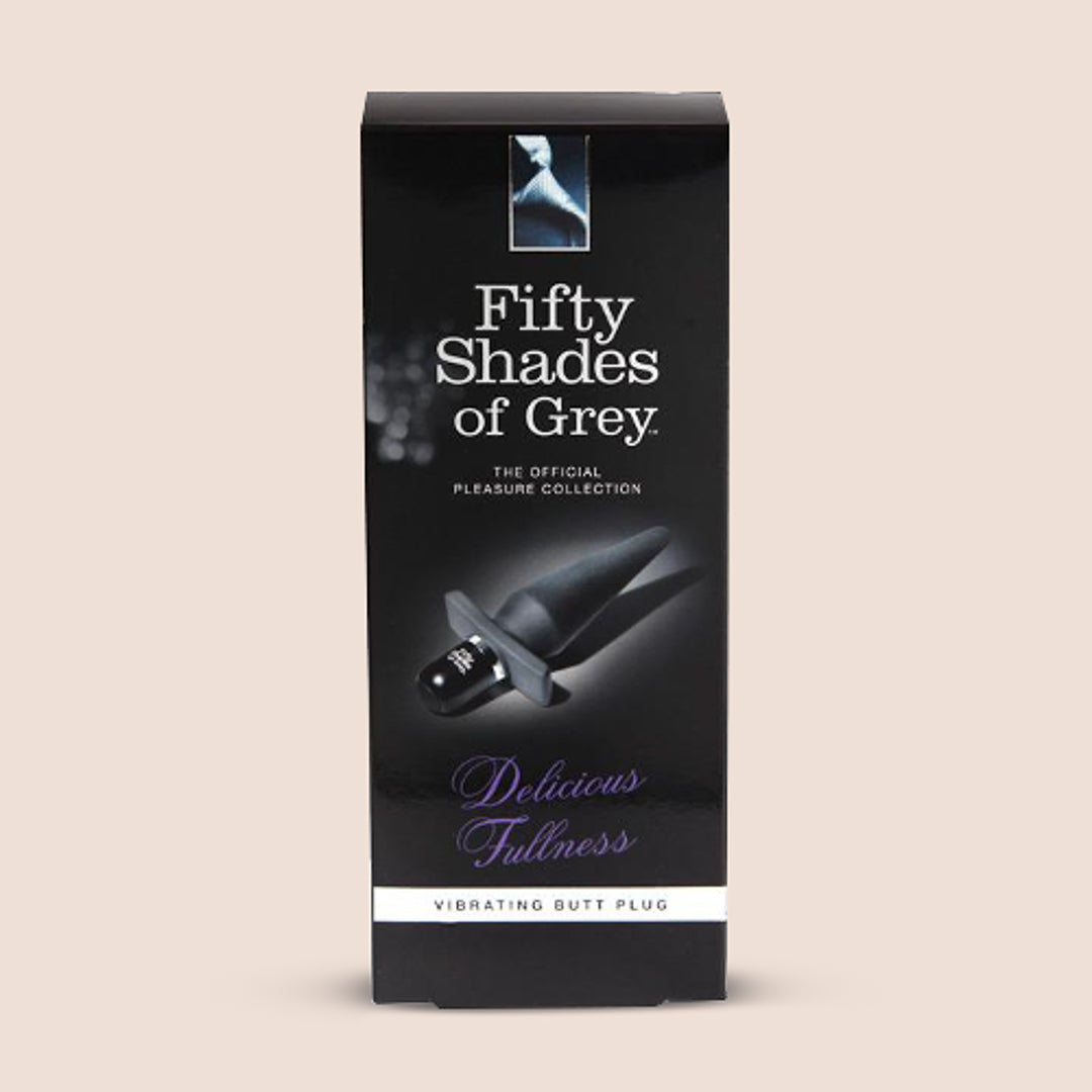 Fifty Shades of Grey Delicious Fullness Vibrating Butt Plug | 10 function anal plug