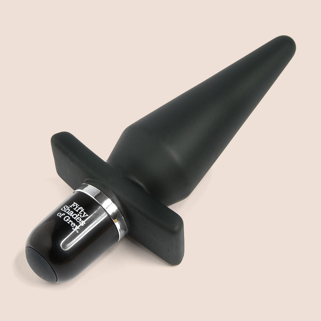 Fifty Shades of Grey Delicious Fullness Vibrating Butt Plug | 10 function anal plug