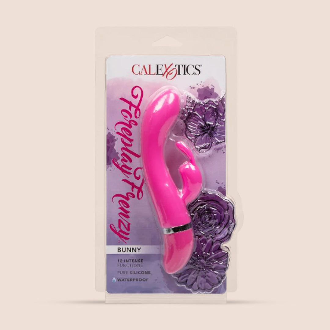 Foreplay Frenzy™ Bunny | dual motors & curved tip