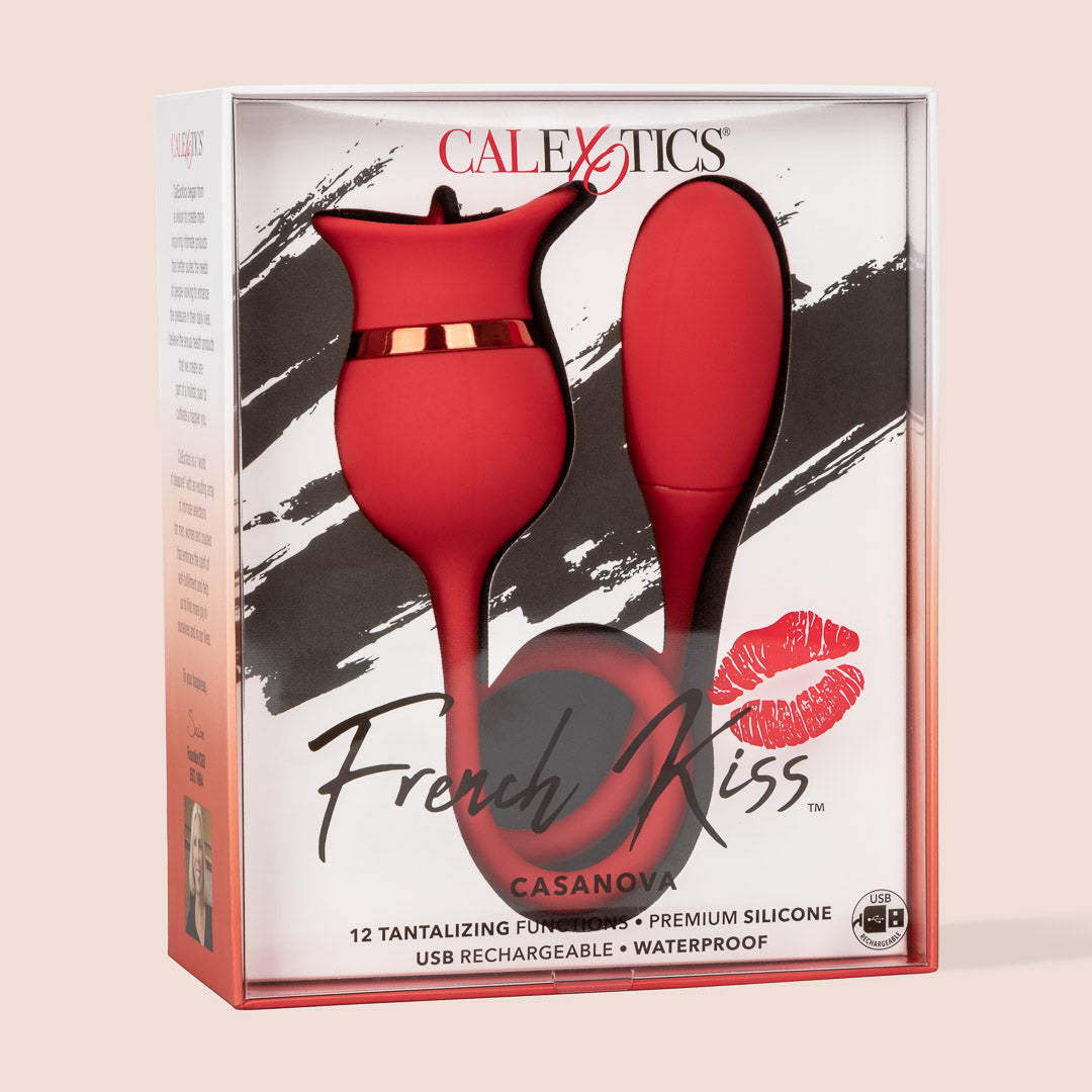French Kiss™ Casanova | waterproof and rechargeable clitoral stimulator
