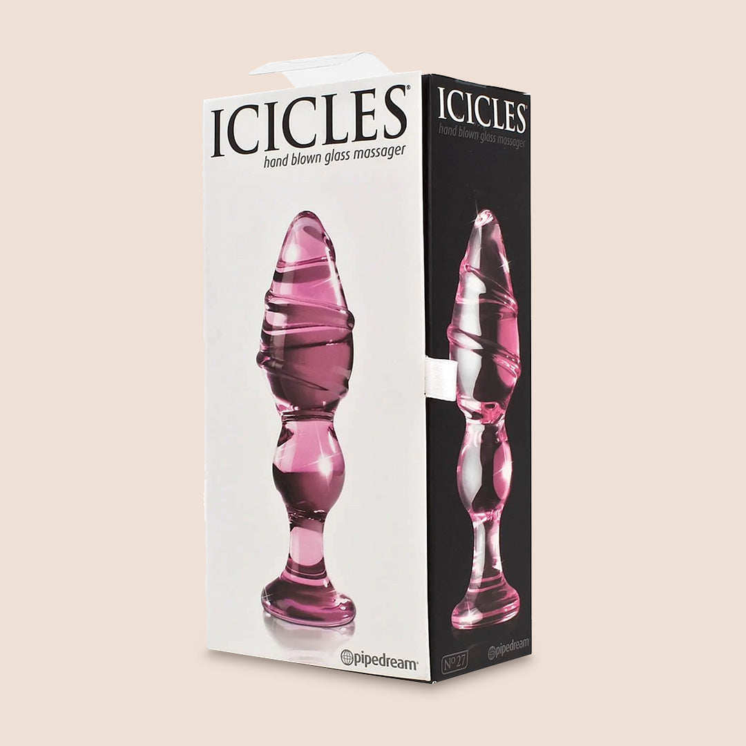 Icicles No. 27 | glass plug