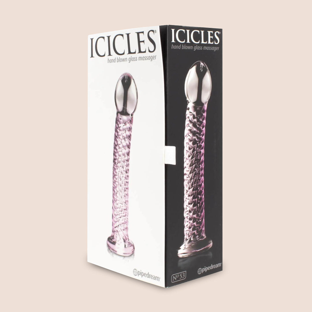 Icicles No. 53 | glass dildo