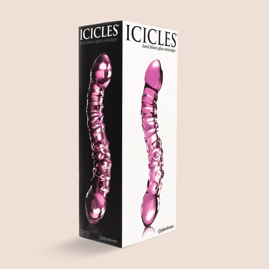 Icicles No. 55 | glass dildo