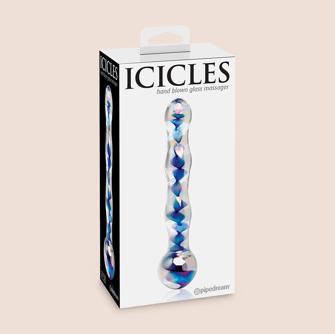 Icicles No. 8 | glass dildo