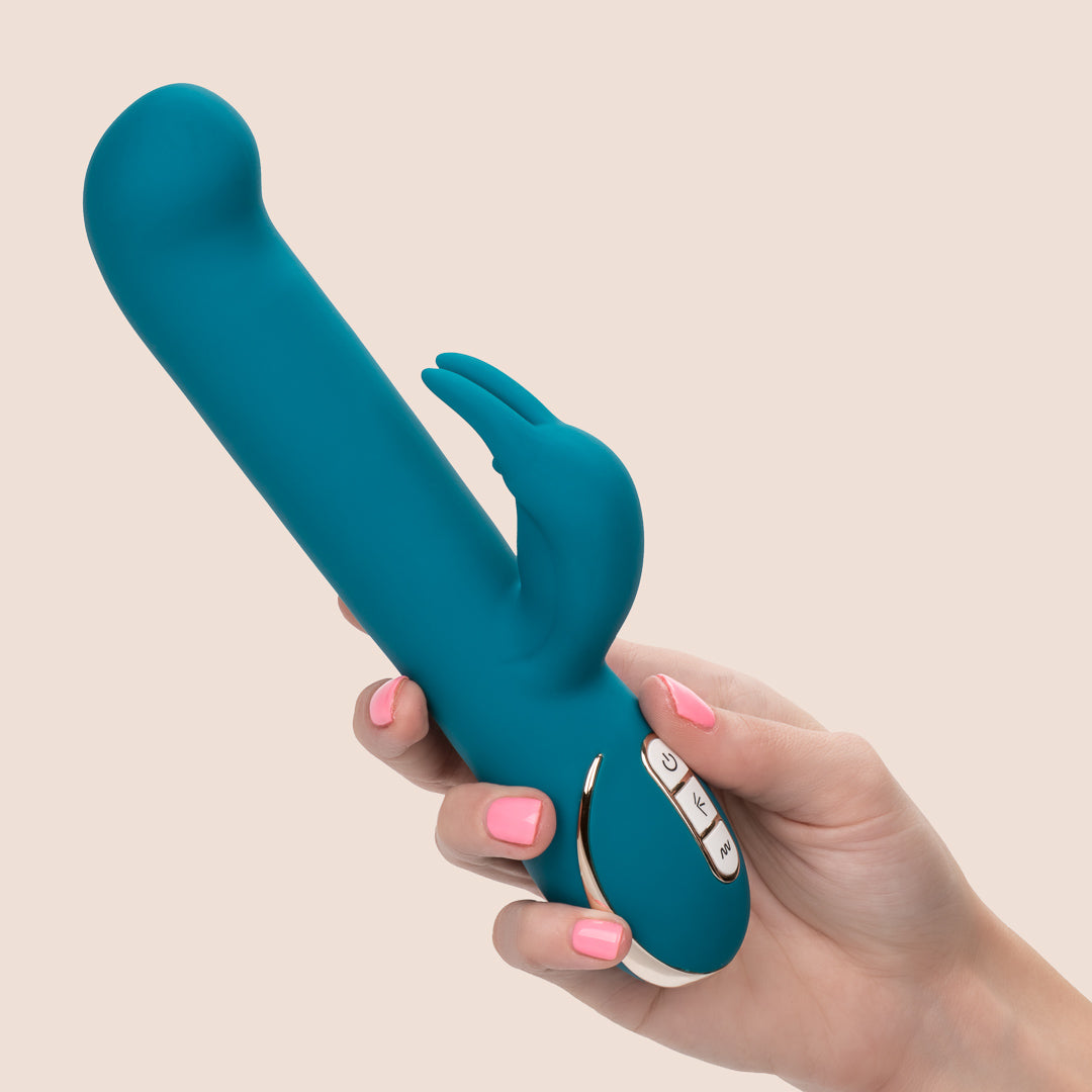 Jack Rabbit® Signature Silicone Rocking G Rabbit | silcone g-spot & clitoral vibe