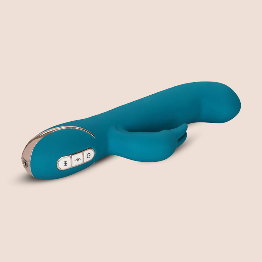 Jack Rabbit® Signature Silicone Rocking G Rabbit | silcone g-spot & clitoral vibe