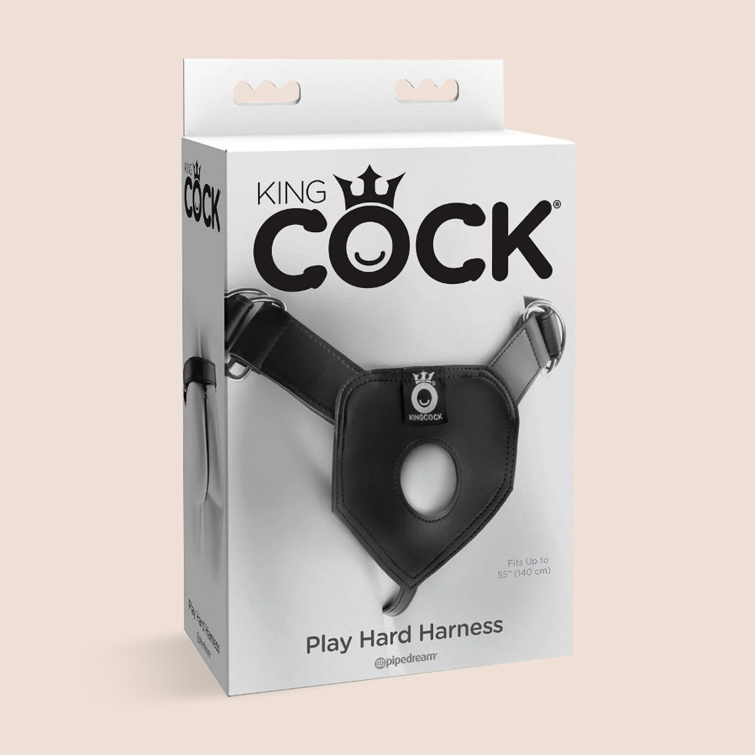 King C—ck Play Hard Harness | heavy-duty harness