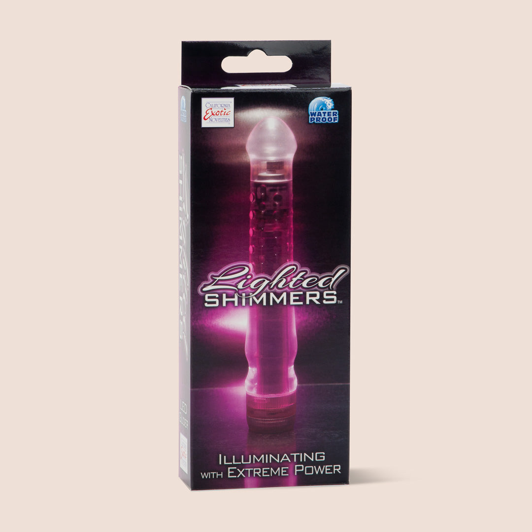Lighted Shimmers LED Glider™ | powerful waterproof vibrator