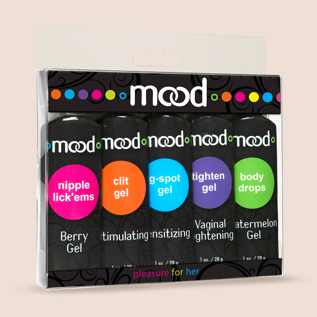 Mood™ Lube Pleasure for Her - 5 Pack | female focused pleasure enhancers