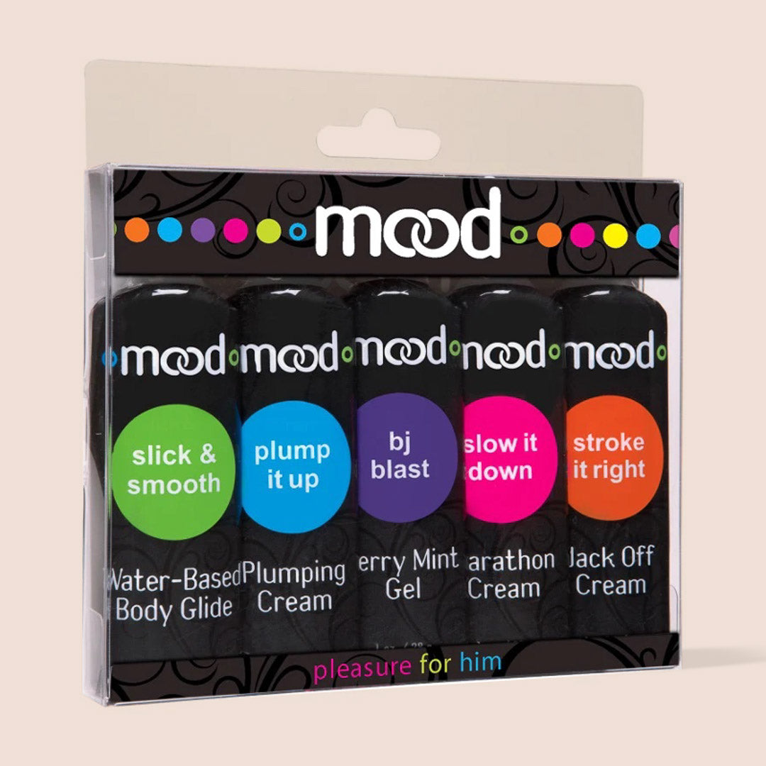 Mood™ Lube Pleasure for Him - 5 Pack | male focused pleasure enhancers