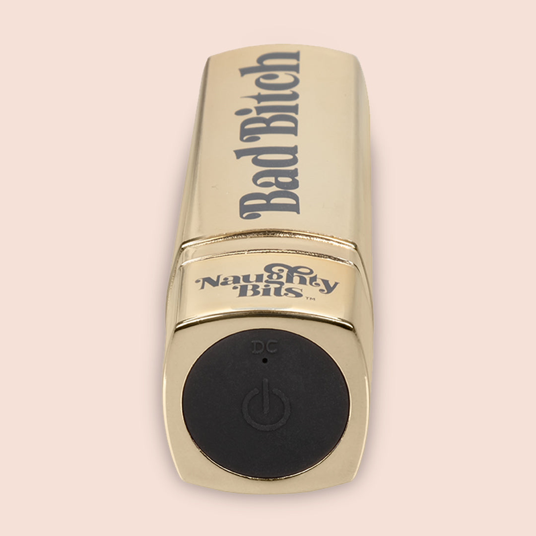 Naughty Bits™ Bad Bitch™ Lipstick Vibrator | discreet bullet