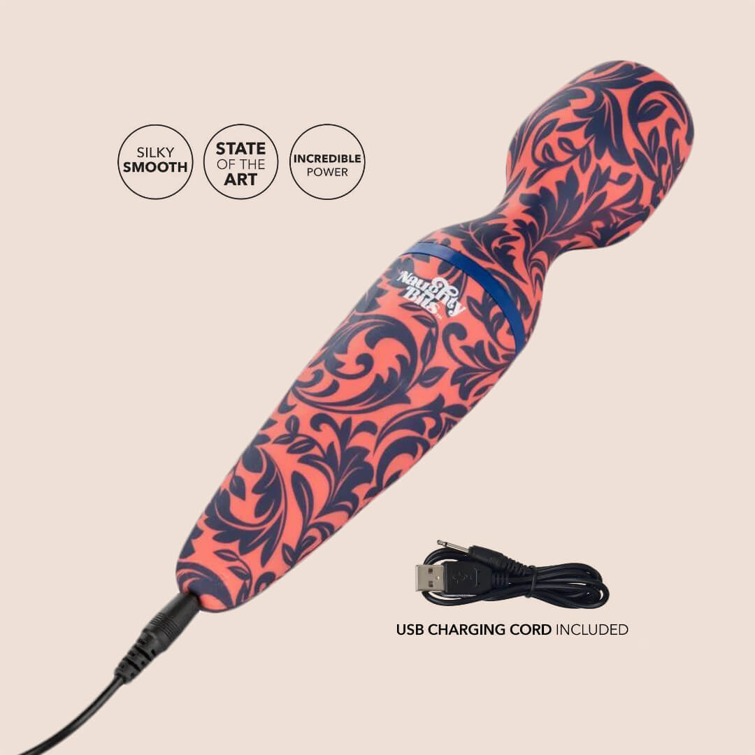 Naughty Bits™ W.I.L.F™ Wand I'd Like to F—ck | flexible body massager