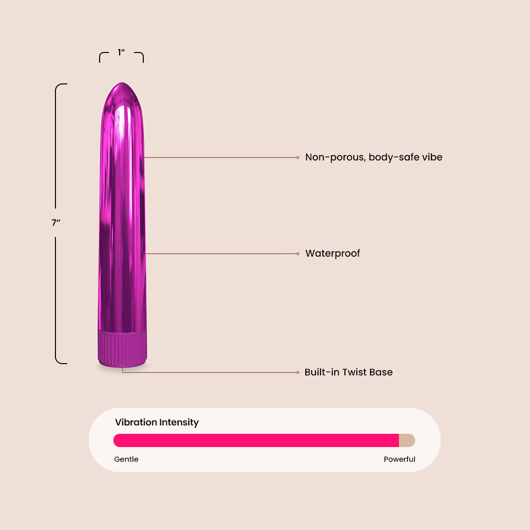 Classix Rocket Vibe | multi-speed bullet vibrator