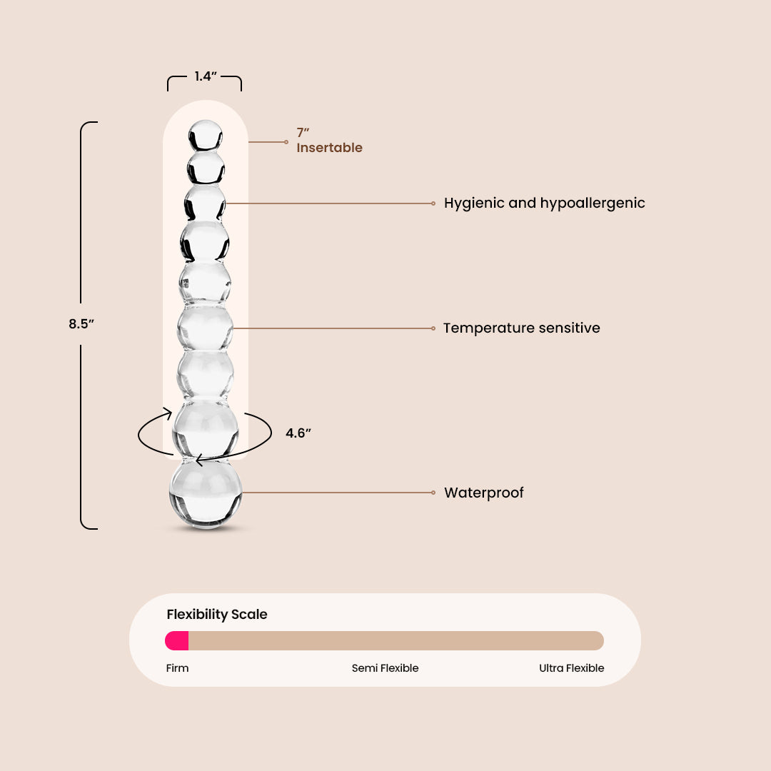 Icicles No. 2 | glass dildo