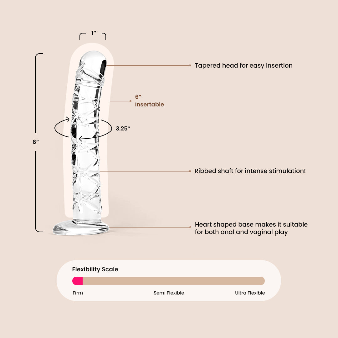 Icicles No. 60 | glass dildo