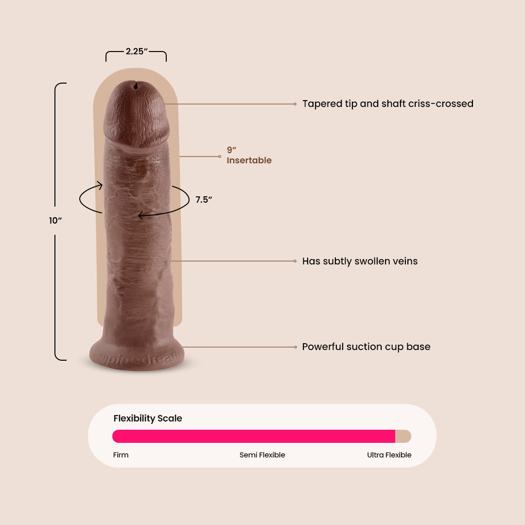 King C–ck | 10" ultra realistic dildo