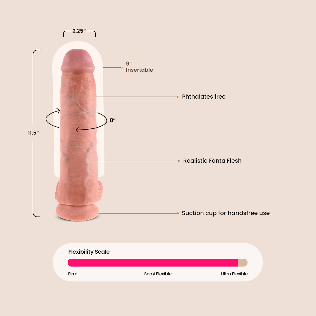 King C–ck 11" C–ck with Balls | ultra realistic dildo