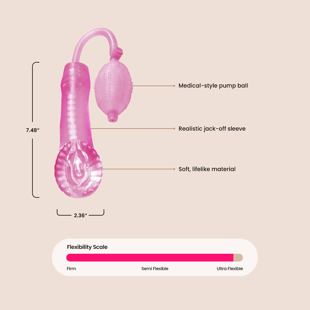 Super Cyber Snatch Pump | powerful pleasure pump