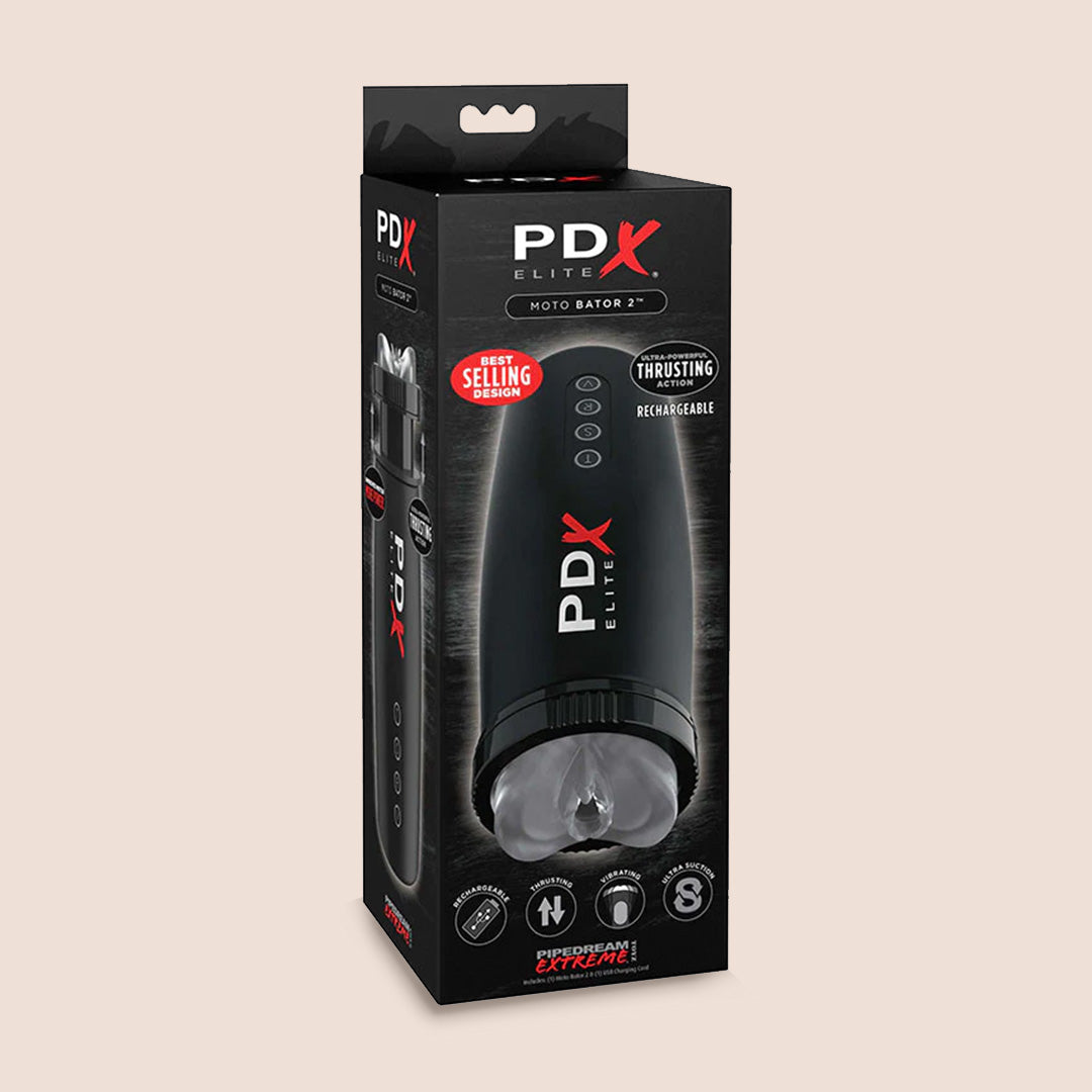 PDX Elite Moto-Bator 2 | suction, vibration & thrusting