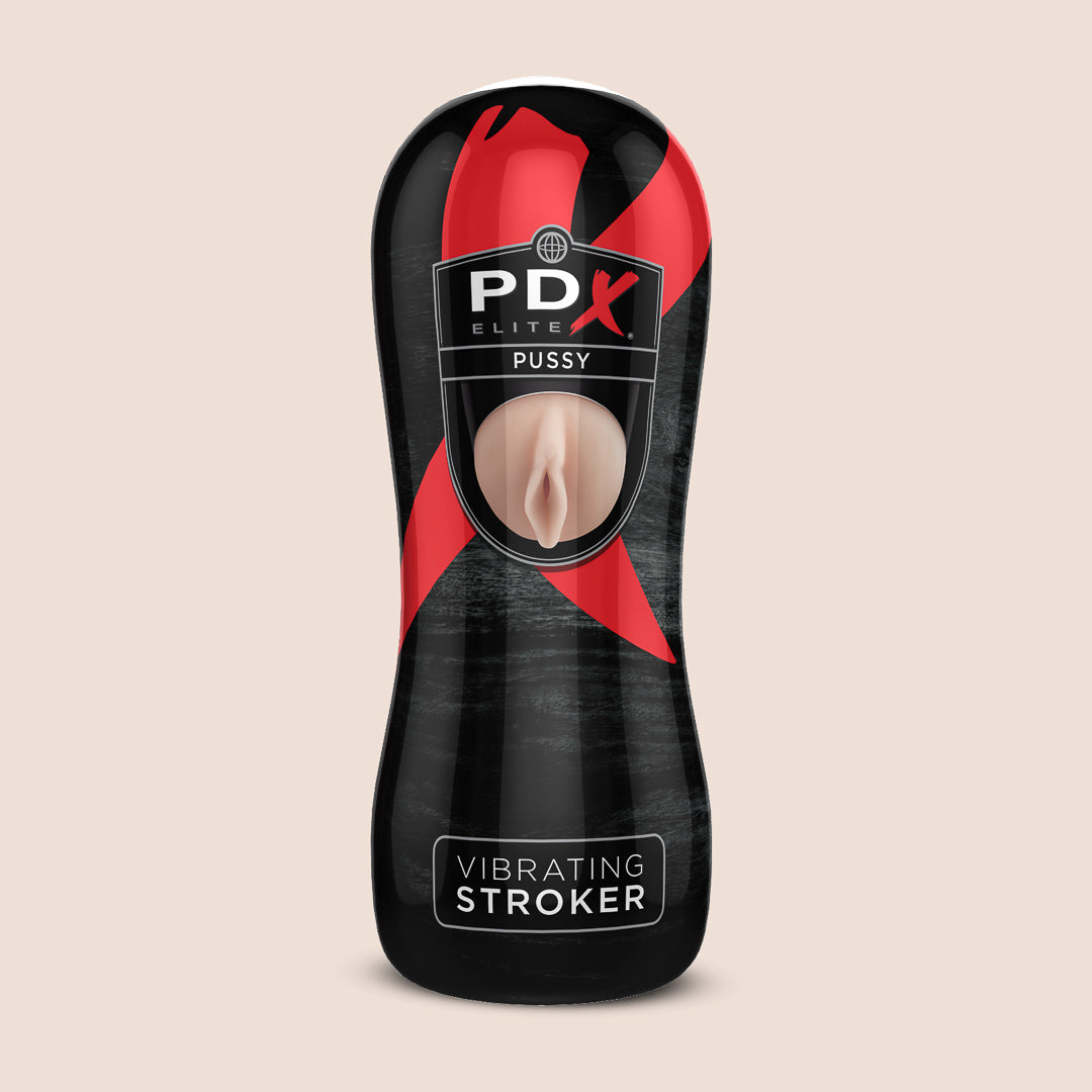 PDX Elite Vibrating P—ssy Stroker | vibrating