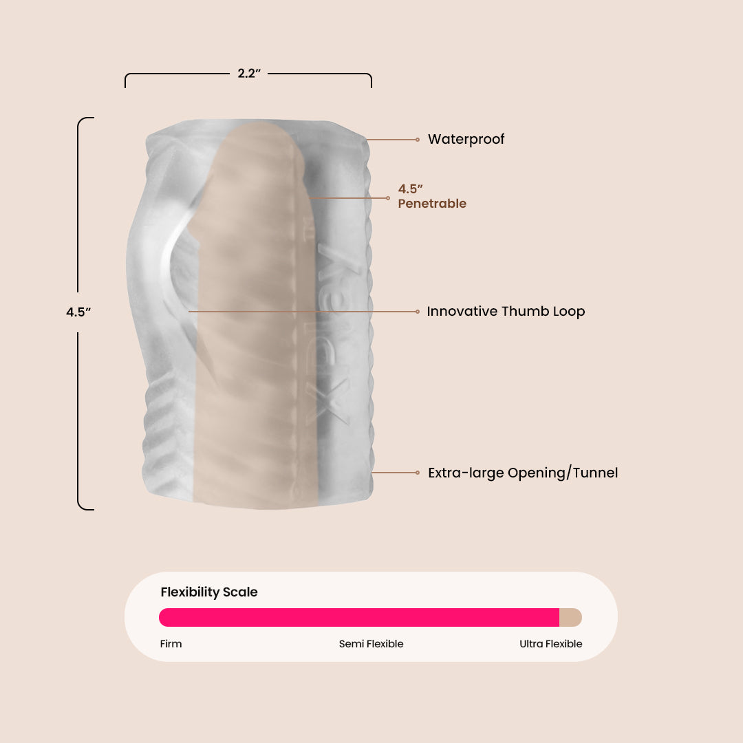 XPLAY® JACK DADDY - Stroker | with thumb loops