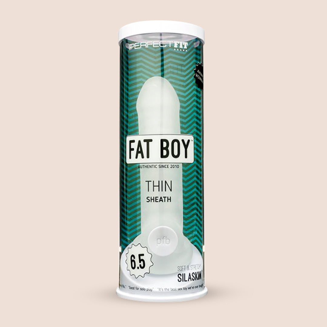 Perfect Fit Fat Boy™ Thin Sheath | stimulating sleeve