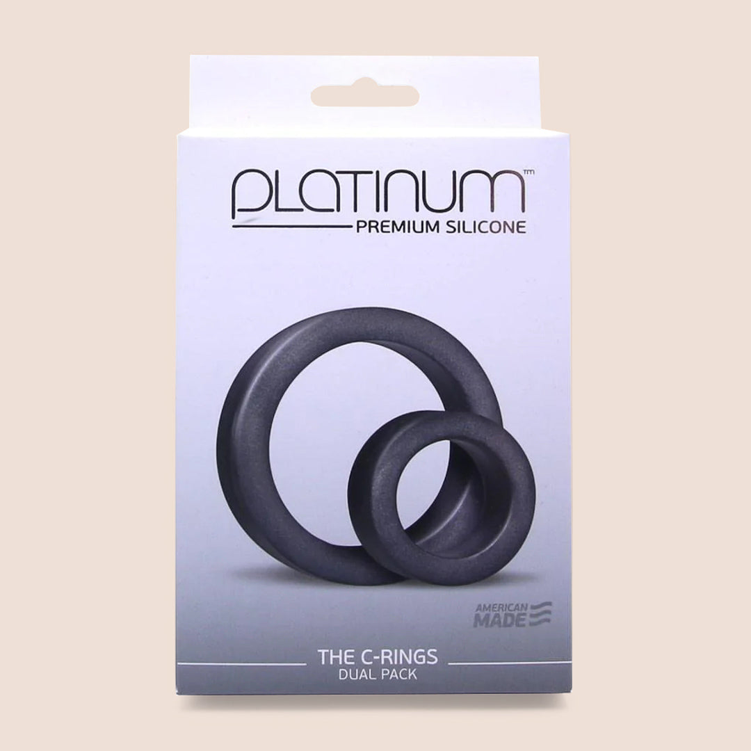 Platinum The C-Rings | set of 2 silicone penis rings