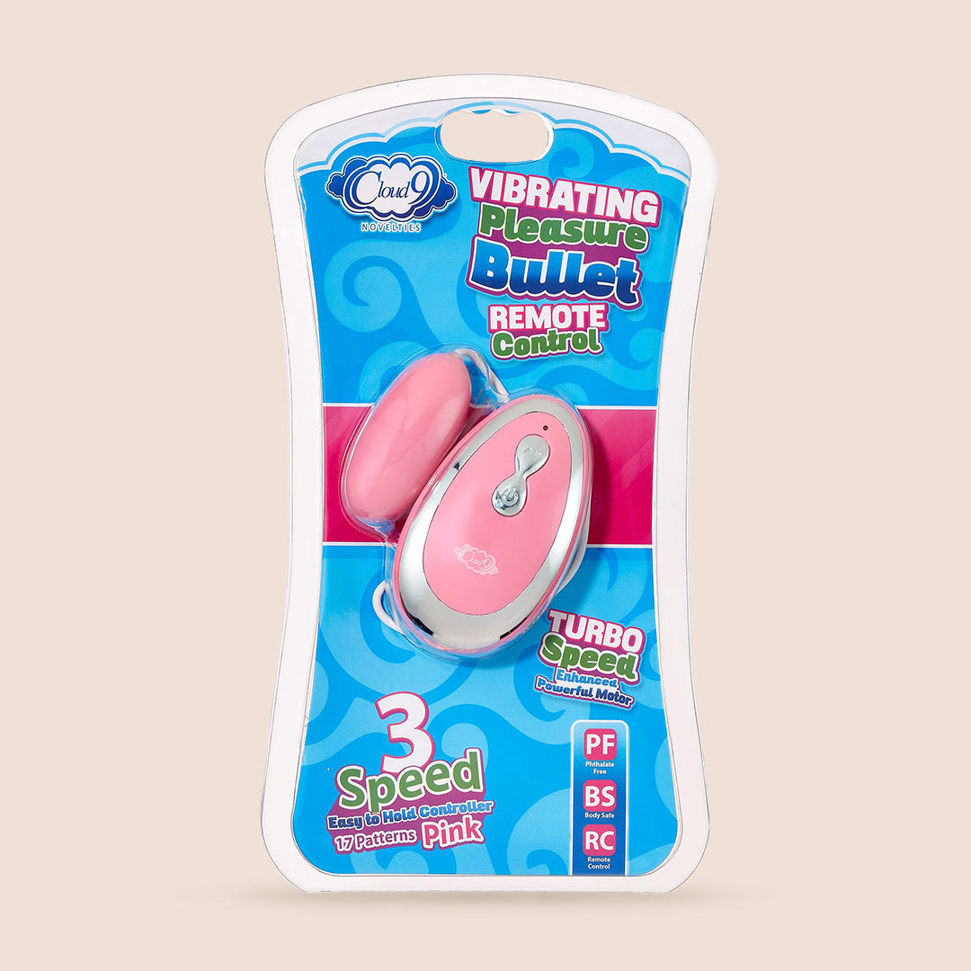 Pleasure Bullet Pink | vibrating bullet with remote